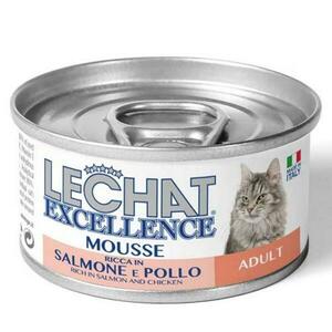 Monge LECHAT EXCELLENCE MOUSSE Pěna s lososem a kuřecím masem pro dospělé kočky obraz