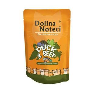 Dolina Noteci SUPERFOOD 85g kachna a hovězí maso pro kočky 80% masa obraz