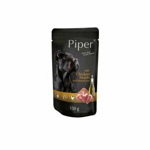 PIPER ADULT 150g kapsička pro dospělé psy kuřecí srdce a hnědá rýže obraz