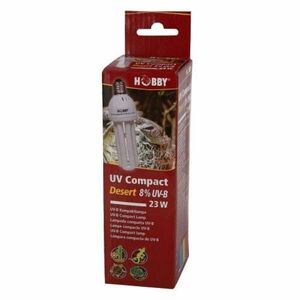 Hobby UV Compact 23W, 8%UV-B energetický úsporní zářič obraz