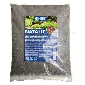 Hobby Natalit gravel 3l, tmavé dno z lávy obraz