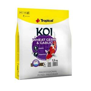 Tropical Koi Wheat Germ & Garlic Pellet L 5l/1, 5kg plovoucí krmivo pro jezírkové ryby obraz