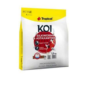 Tropical KOI SILKWORM&ASTAXANTHIN PELLET SIZE M 5l/1, 5kg plovoucí krmivo pro jezírkové obraz