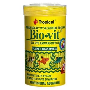 Tropical Bio-vit 100ml/20g krmivo bohaté na rostlinné složky pro akvarijní ryby obraz