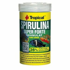 Tropical Super Spirulina Forte Granulat 100ml/60g granulované krmivo se spirulinou obraz