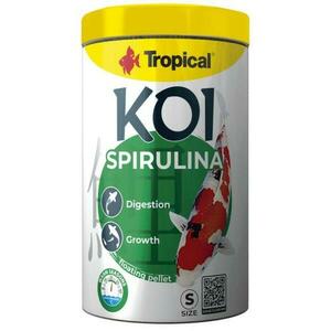 Tropical Koi Spirulina Pellet S 1l/320g plovoucí krmivo pro jezírkové ryby obraz