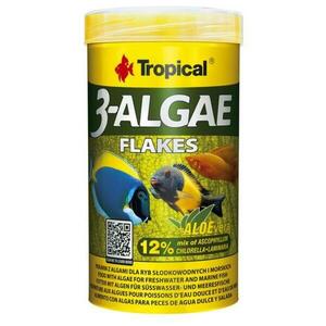 Tropical 3-Algae Flakes 100ml/20g krmivo s řasami pro sladkovodní a mořské ryby obraz