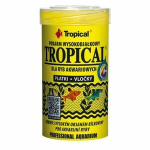 Tropical Tropical 100ml/20g vysokoproteinové krmivo pro akvarijní ryby obraz