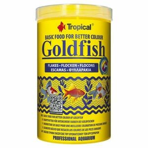 Tropical Goldfish Flake 1000ml/200g krmivo pro závojnatky, podporující vybarvení obraz