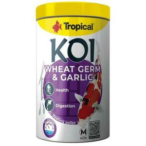 Tropical Koi Wheat Germ & Garlic Pellet M 1l/320g plovoucí krmivo pro jezírkové ryby obraz