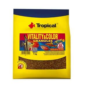 Tropical Vitality&Color Granules 1kg granulované krmivo s vyfarbujúcim a vitalizující obraz