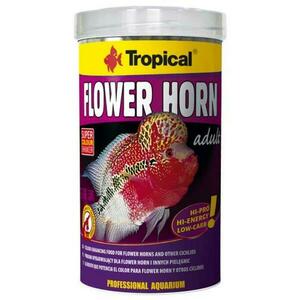 Tropical Flower Horn Adult Pellet 500ml/190g vyfarbujúce krmivo pro Flower Horn a jiné obraz