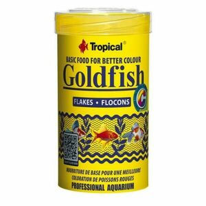 Tropical Goldfish Flake 250ml/50g krmivo pro závojnatky, podporující vybarvení obraz