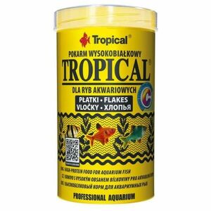 Tropical Tropical 500ml/100g vysokoproteinové krmivo pro akvarijní ryby obraz