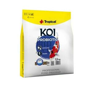 Tropical KOI PROBIOTIC PELLET SIZE M 5l/1, 5kg plovoucí krmivo s probiotiky pro jezírkov obraz