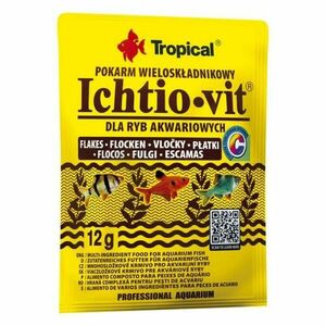 Tropical Ichtio-vit 12g mnohosložkové krmivo pro akvarijní ryby obraz