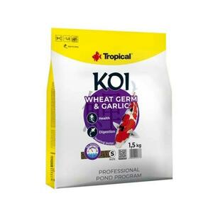 Tropical Koi Wheat Germ & Garlic Pellet S 5l/1, 5kg plovoucí krmivo pro jezírkové ryby obraz