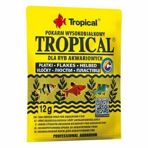 Tropical Tropical 12g vysokoproteinové krmivo pro akvarijní ryby obraz