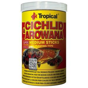 Tropical Cichlid&Arowana Medium Sticks 1000ml/360g krmivo ve formě tyčinek pro středn? obraz