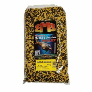 Buki MIX Premium Method Feeder pelety 2mm / 750g Halibut- ananas obraz