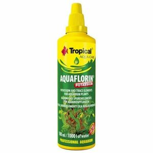 Tropical Aquaflorin Potassium 100ml na 1.000l minerální preparát s draslíkem pro vodn obraz