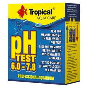 Tropical pH Test 6.0-7.8 měření pH sladké vody od 6, 0 do 7, 8 pH obraz