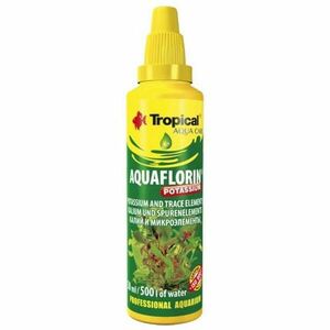 Tropical Aquaflorin Potassium 50ml na 500l minerální preparát s draslíkem pro vodní obraz