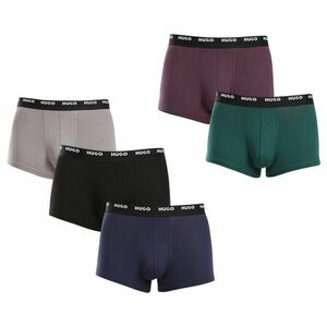 HUGO 5PACK pánské boxerky vícebarevné (50479944 973) XL obraz