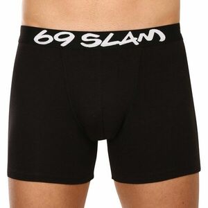 69SLAM Pánské boxerky fit bamboo plain (MBVPLN-BK) L obraz