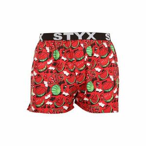 Styx Pánské trenky art sportovní guma melouny (B1459) XL obraz