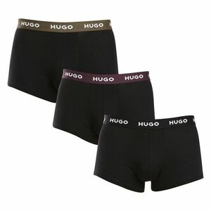 HUGO 3PACK pánské boxerky černé (50517878 988) M obraz