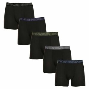 Gianvaglia 5PACK pánské boxerky černé (GVG-5014) L obraz