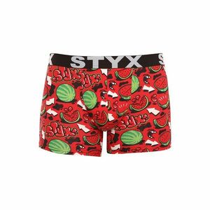 Styx Pánské boxerky long art sportovní guma melouny (U1459) XXL obraz