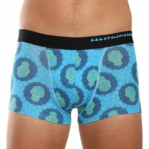 69SLAM Pánské boxerky hip bamboo SKULL MANDALA (MHBSKM-BB) XL obraz