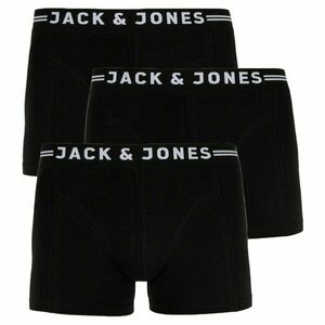 Jack and Jones 3PACK pánské boxerky černé (12171944) XL obraz