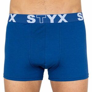 Styx Pánské boxerky sportovní guma nadrozměr tmavě modré (R968) 5XL obraz