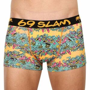 69SLAM Pánské boxerky hip island of paradise mason (MSYISP-PO) XL obraz