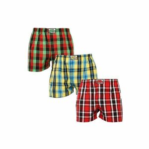 Styx 3PACK pánské trenky klasická guma vícebarevné (3A093338) XL obraz