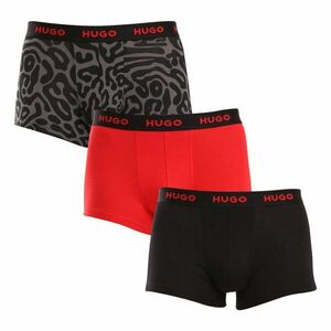 HUGO 3PACK pánské boxerky vícebarevné (50517894 974) L obraz