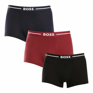 BOSS 3PACK pánské boxerky vícebarevné (50517833 972) XL obraz