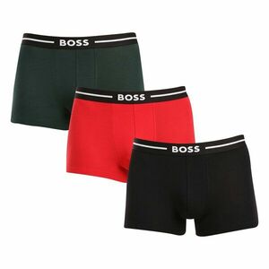 BOSS 3PACK pánské boxerky vícebarevné (50517833 980) XL obraz