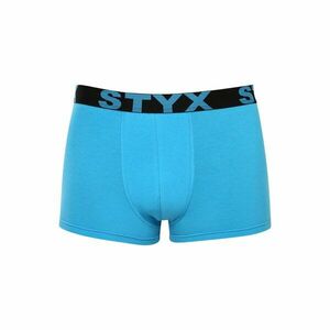 Styx Pánské boxerky sportovní guma světle modré (G1169) XXL obraz