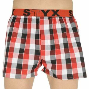 Styx Pánské trenky sportovní guma vícebarevné (B831) XL obraz