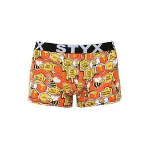 Styx Pánské boxerky art sportovní guma včelky (G1654) XL obraz