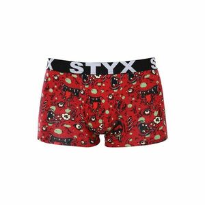 Styx Pánské boxerky art sportovní guma zombie (G1451) XXL obraz