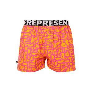 Represent Pánské trenky exclusive Mike elektro map (R2M-BOX-0731) M obraz