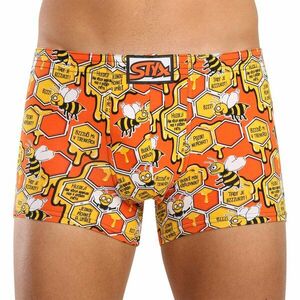 Styx Pánské boxerky art klasická guma včelky (Q1654) XL obraz