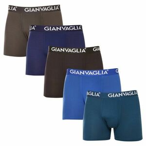 Gianvaglia 5PACK pánské boxerky vícebarevné (GVG-5007) M obraz