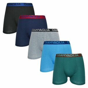 Gianvaglia 5PACK pánské boxerky vícebarevné (024) M obraz