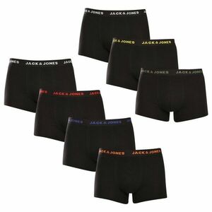 Jack and Jones 7PACK pánské boxerky černé (12165587) L obraz